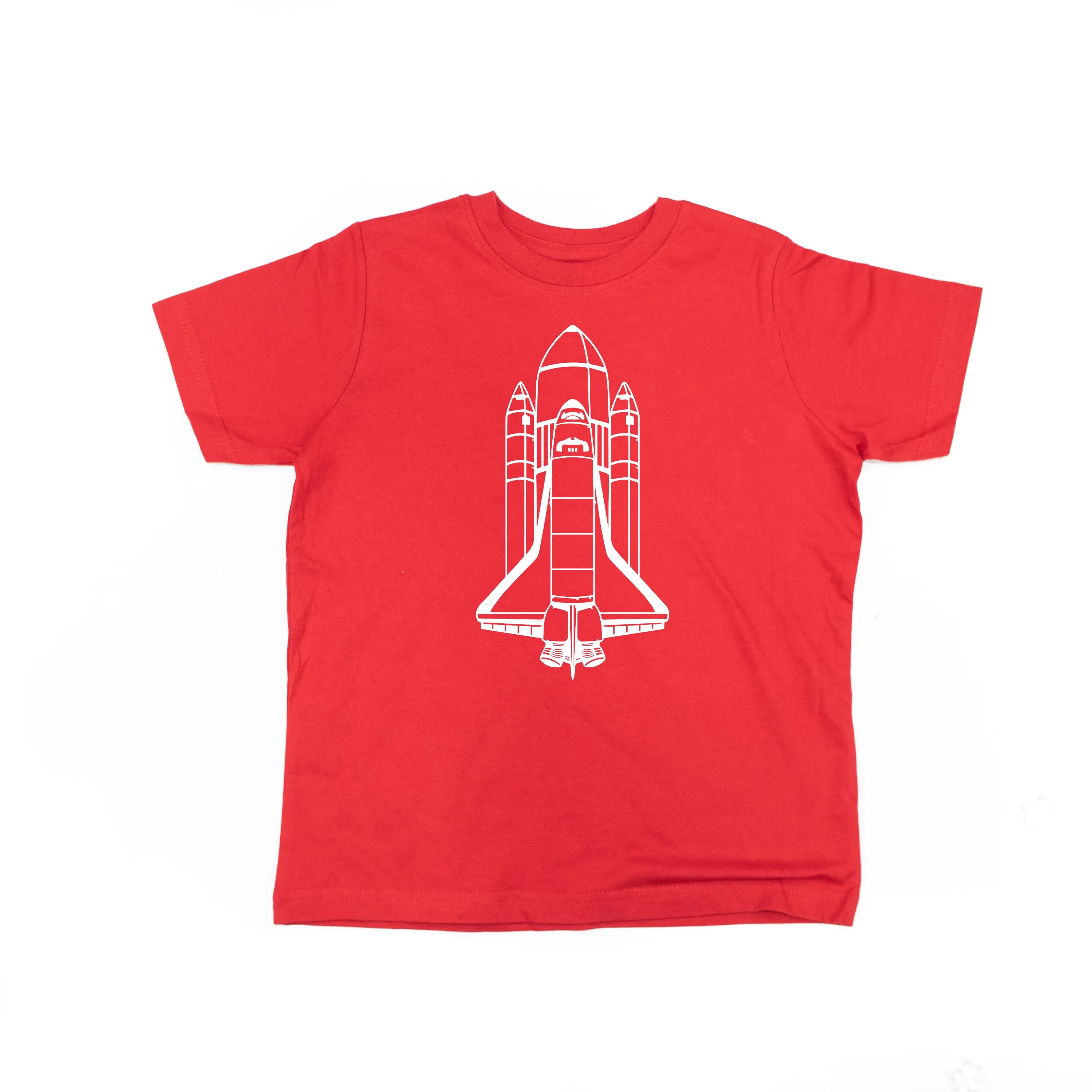 ROCKET SHIP - Minimalist Design - Short Sleeve Child Shirt