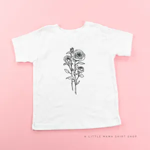 ROSE - Short Sleeve Child Shirt