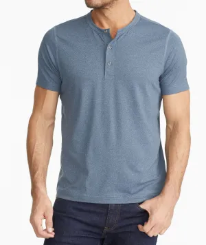 Short-Sleeve Performance Henley - FINAL SALE
