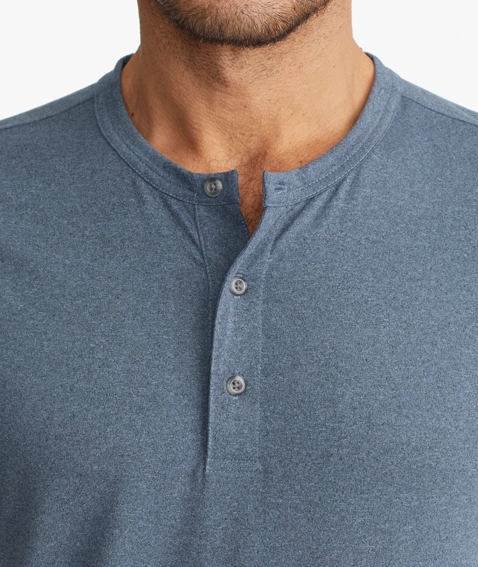 Short-Sleeve Performance Henley - FINAL SALE