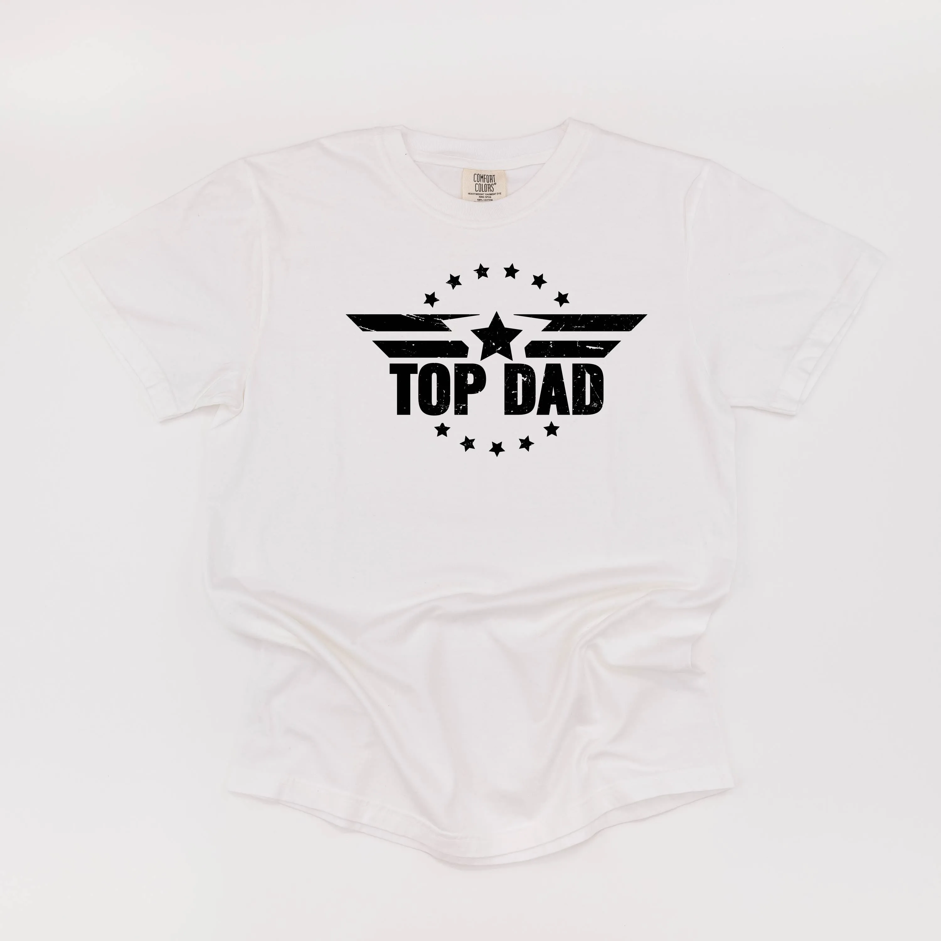 Top Dad - SHORT SLEEVE COMFORT COLORS TEE