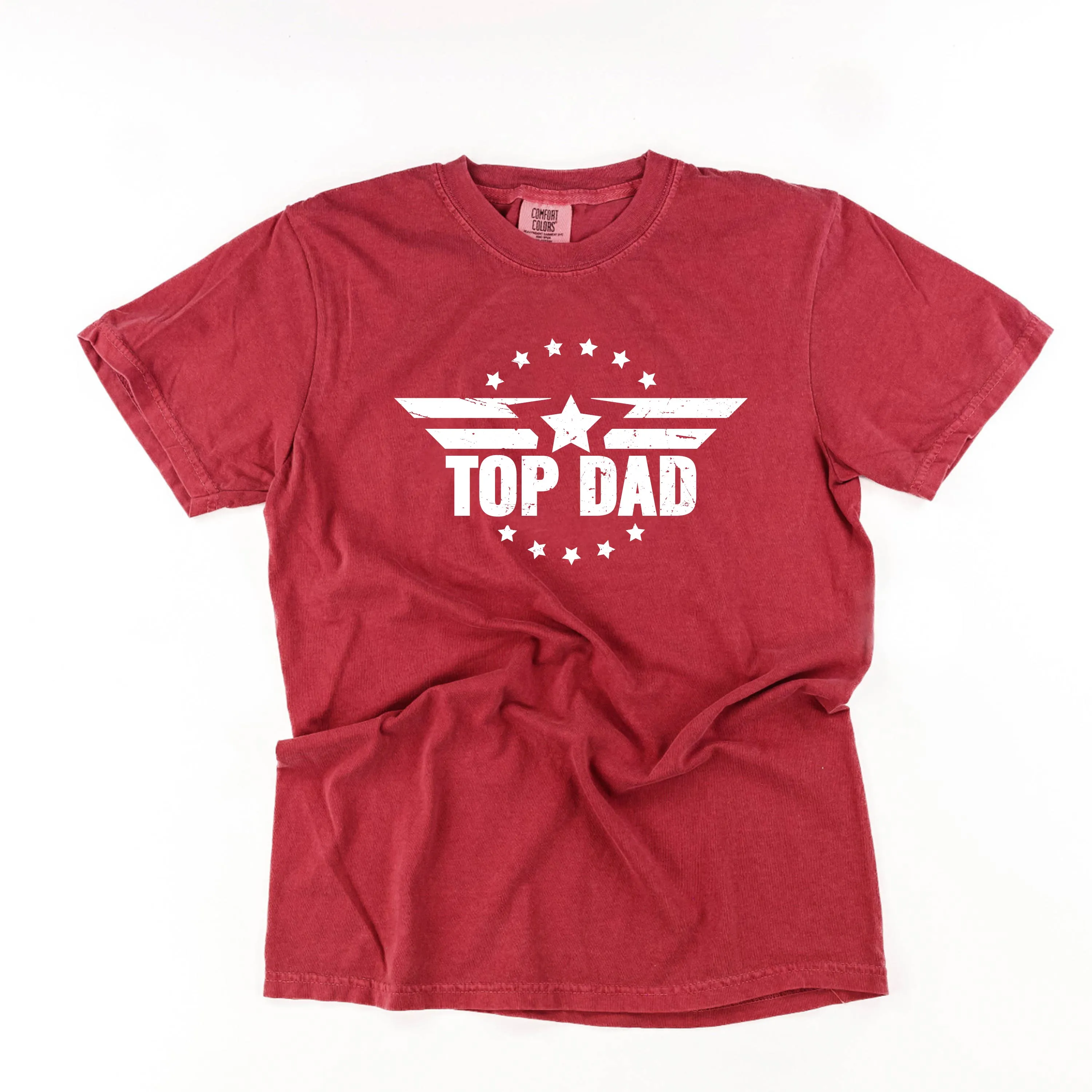 Top Dad - SHORT SLEEVE COMFORT COLORS TEE
