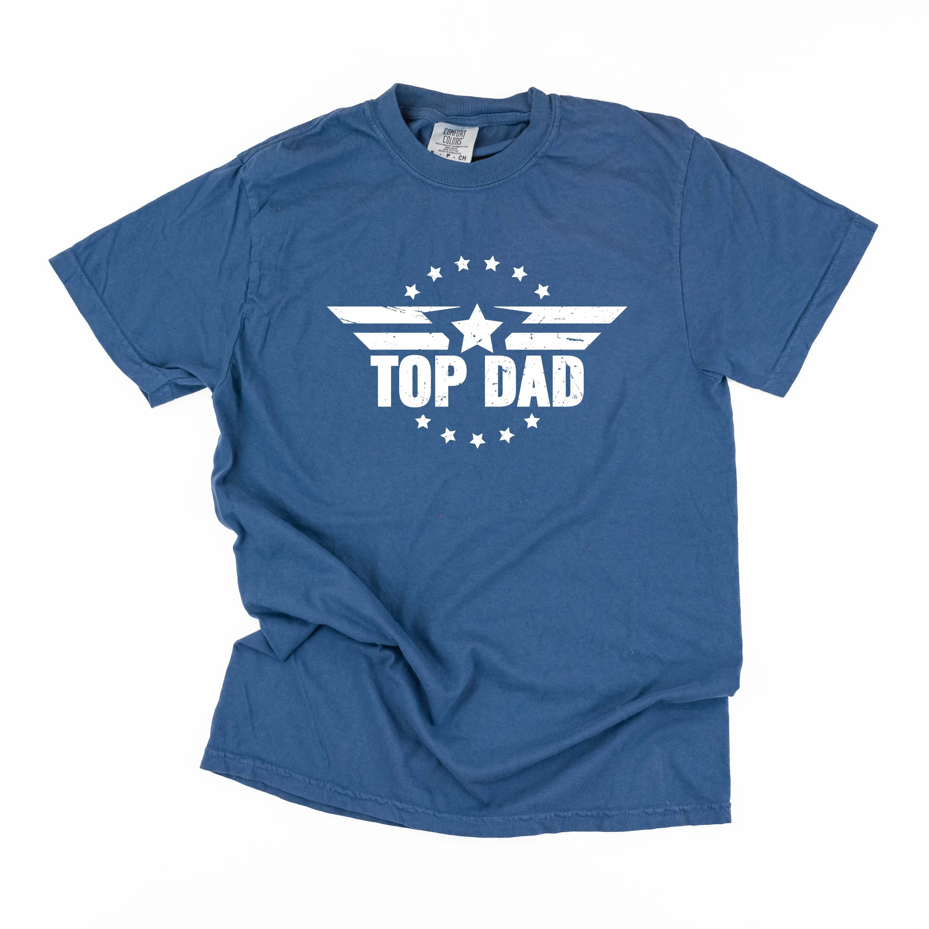 Top Dad - SHORT SLEEVE COMFORT COLORS TEE