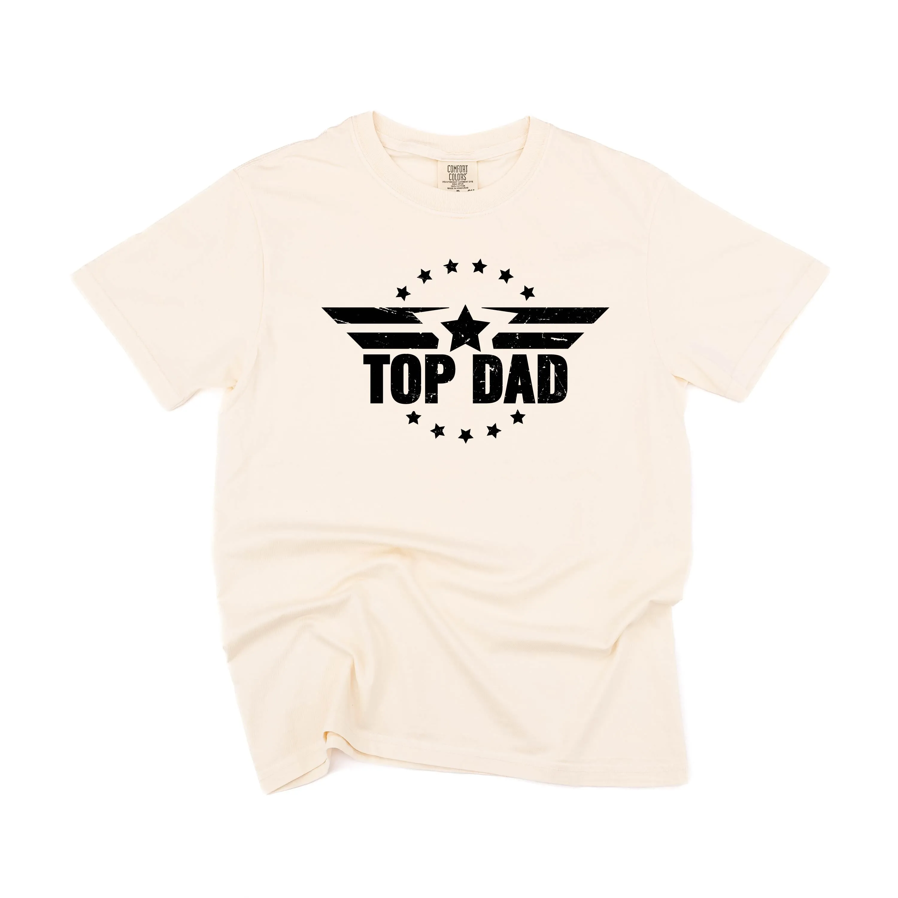Top Dad - SHORT SLEEVE COMFORT COLORS TEE