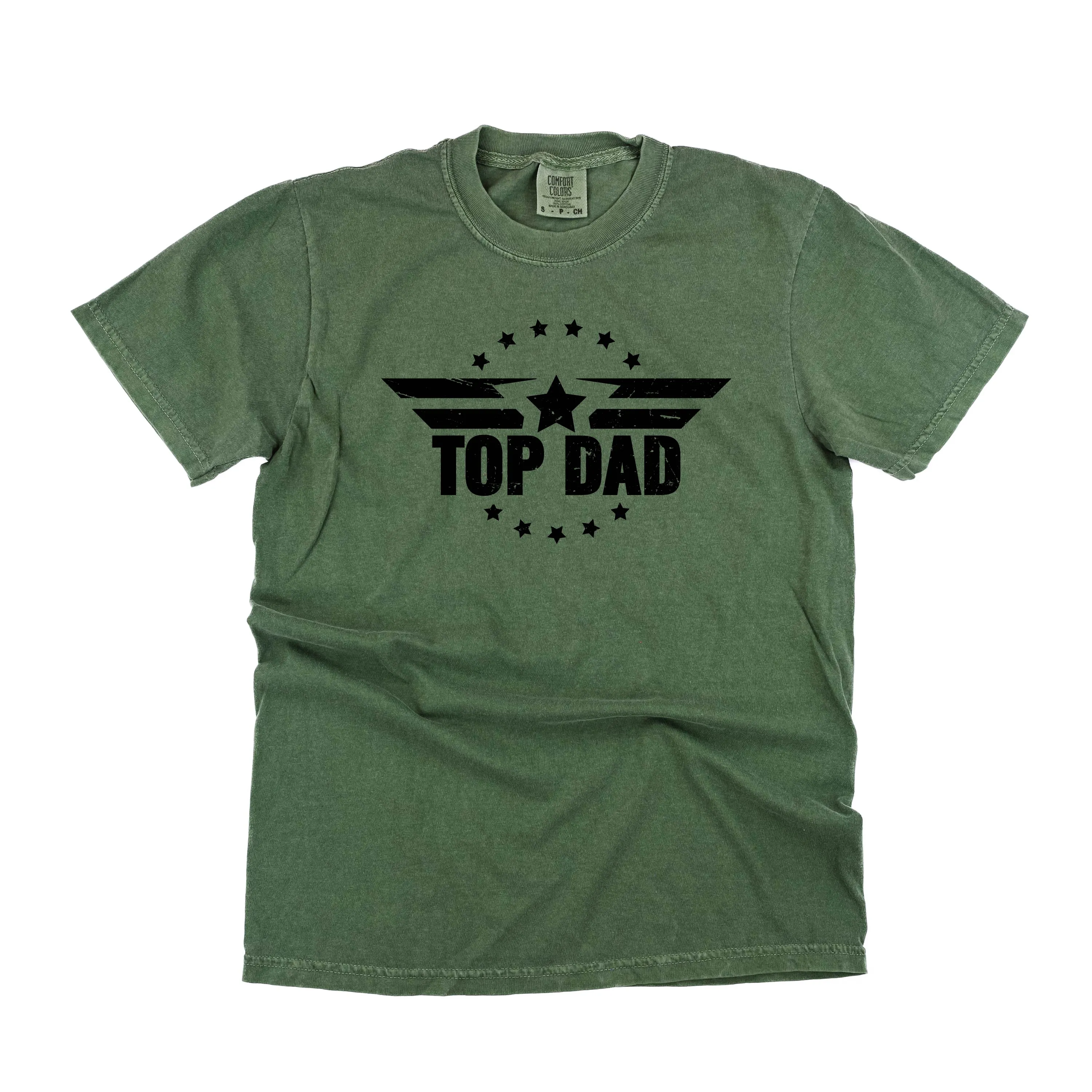 Top Dad - SHORT SLEEVE COMFORT COLORS TEE