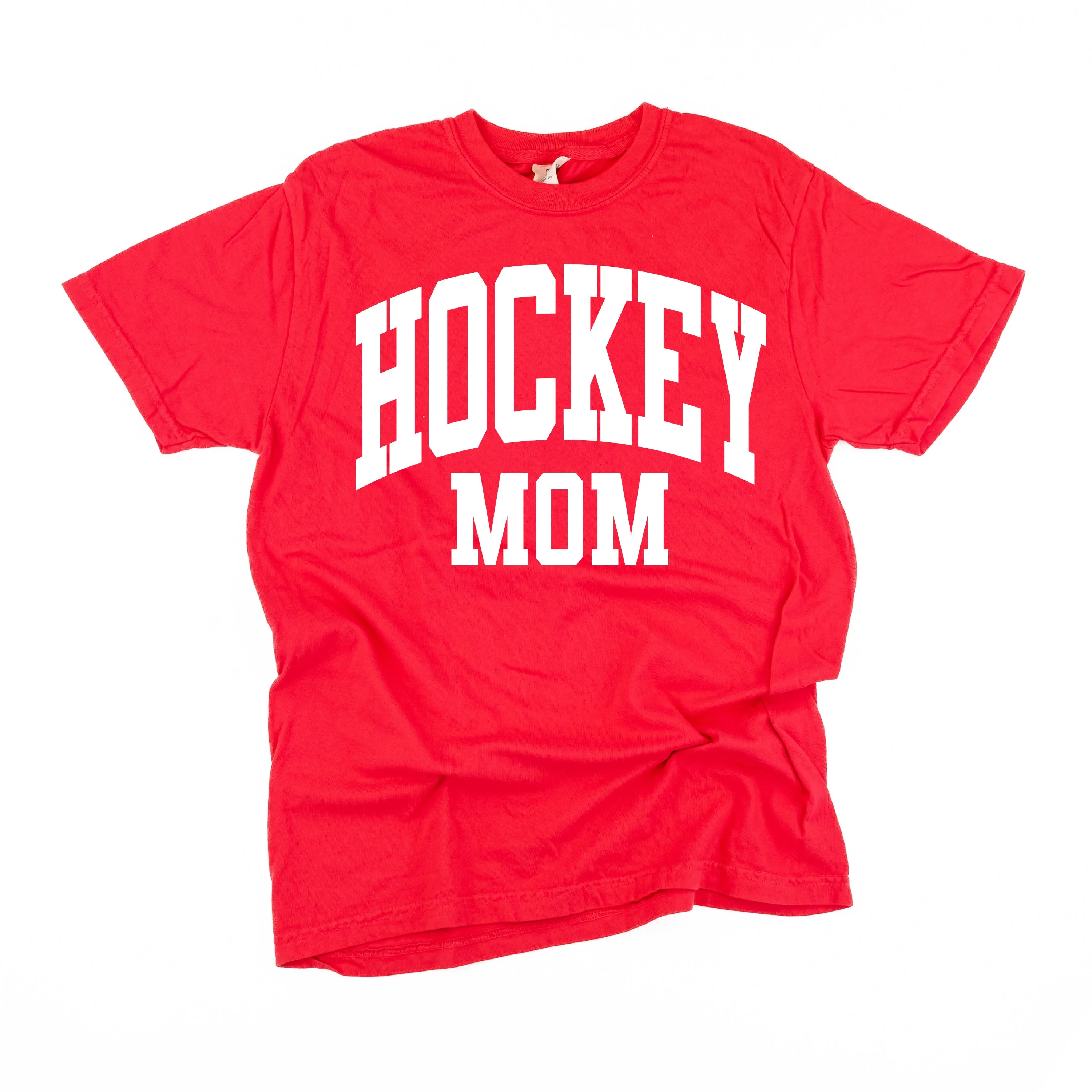 Varsity Style - HOCKEY MOM - SHORT SLEEVE COMFORT COLORS TEE