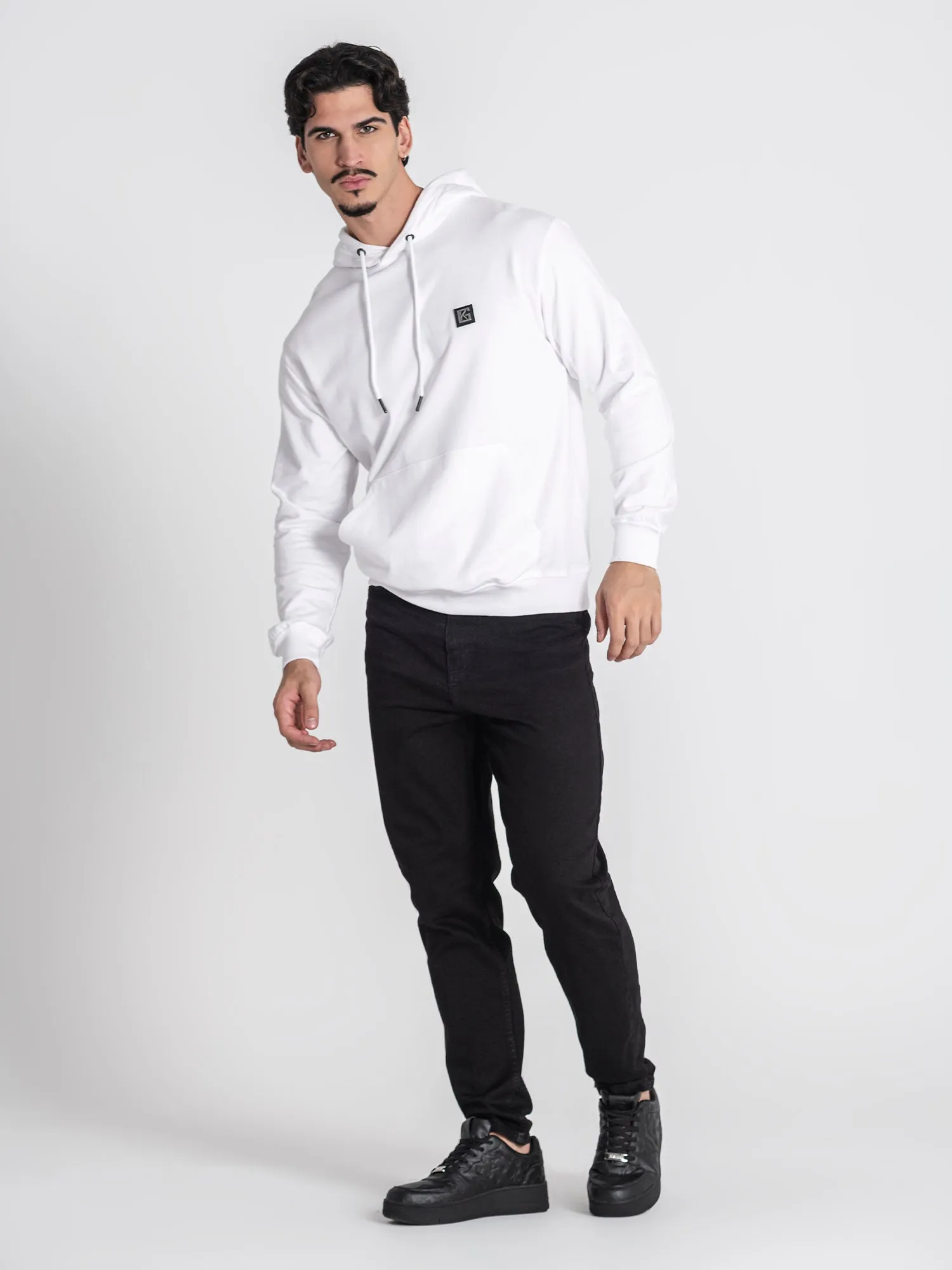 White Doppelganger Hoodie