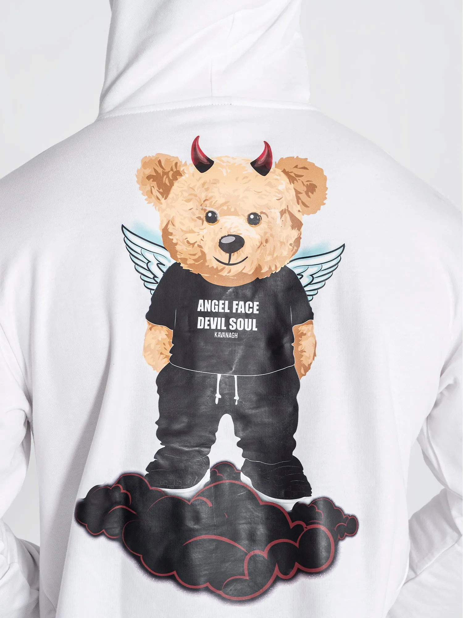 White Doppelganger Hoodie